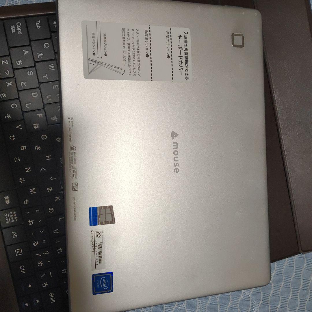 mouse 12型 Windows 11タブレット本体＋キーボードケース 再値下