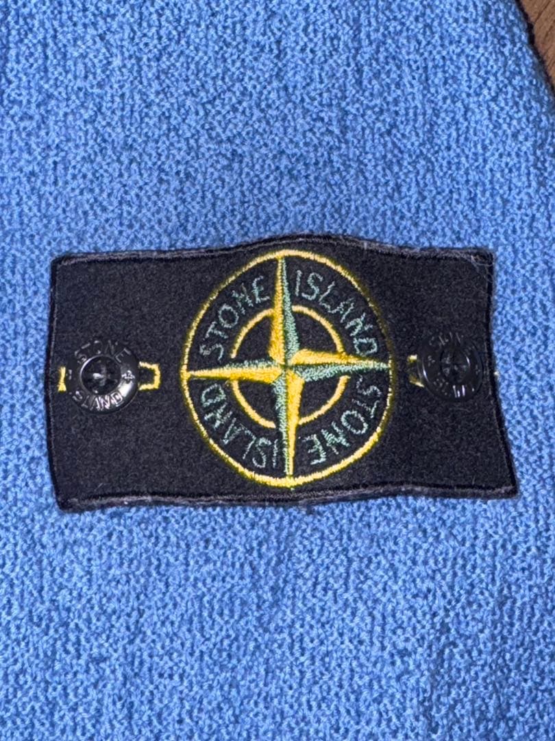 STONE  ブルー テリー トレーナー