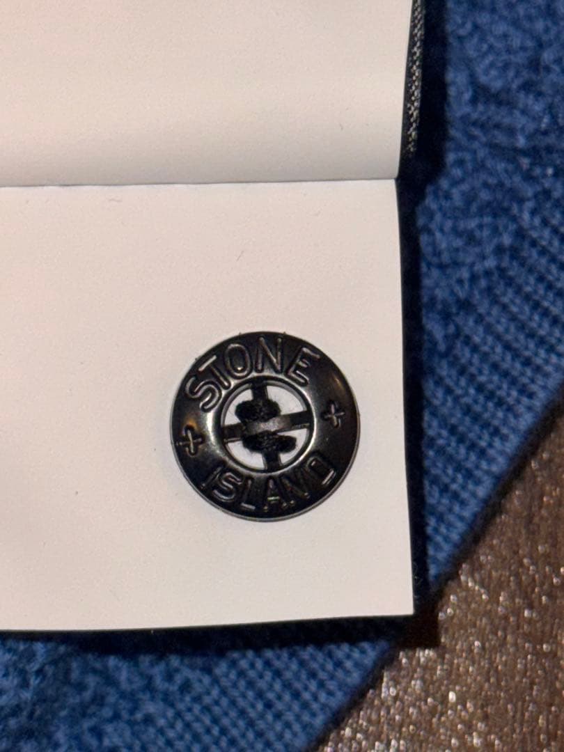 STONE  ブルー テリー トレーナー