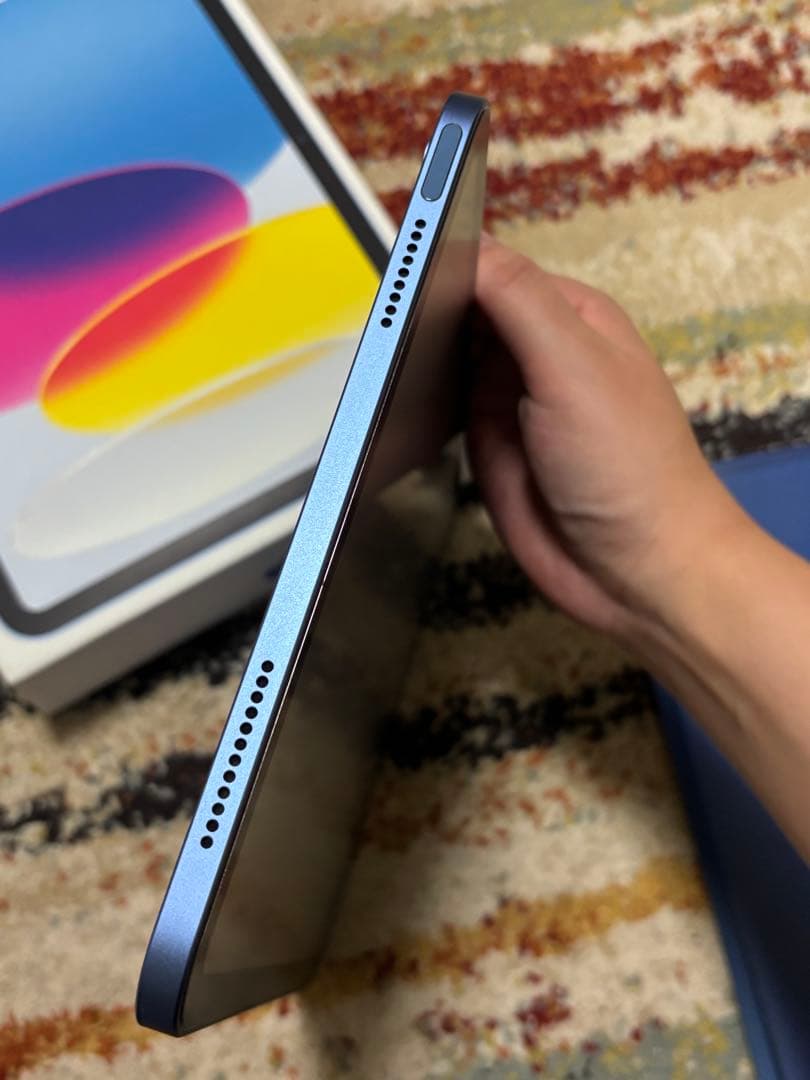 美品 iPad 第10世代 10.9インチ Wi-Fi 64GB ブルー ペン