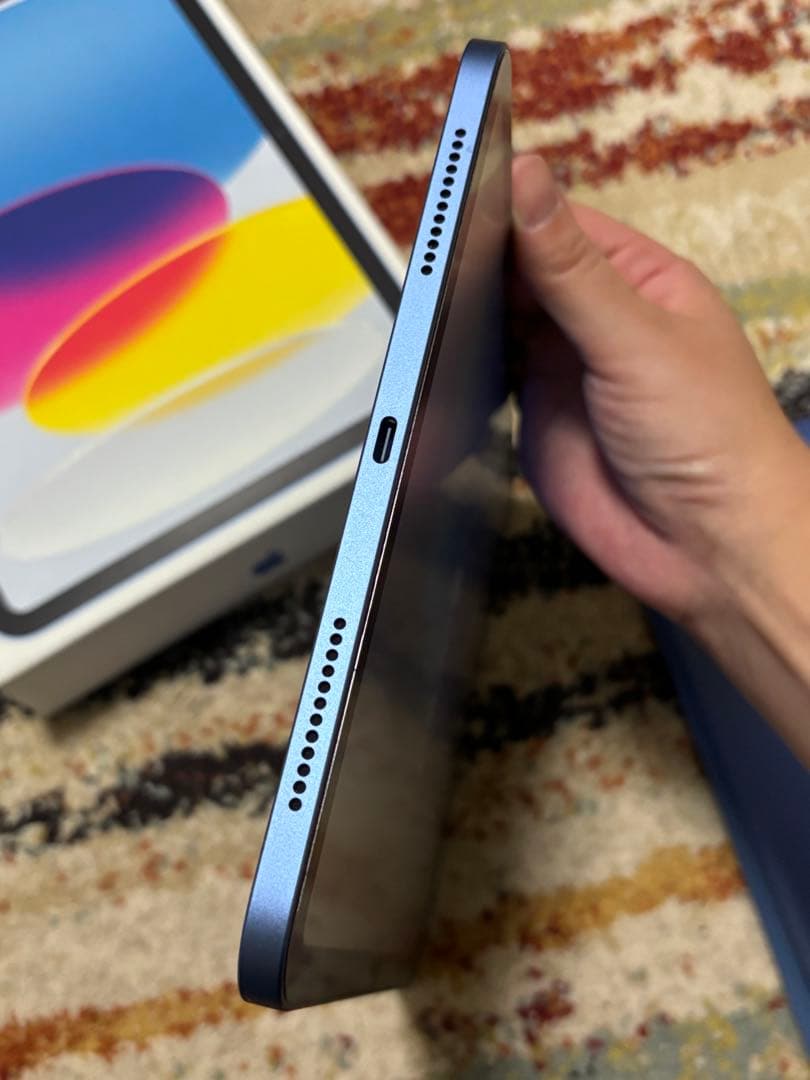 美品 iPad 第10世代 10.9インチ Wi-Fi 64GB ブルー ペン