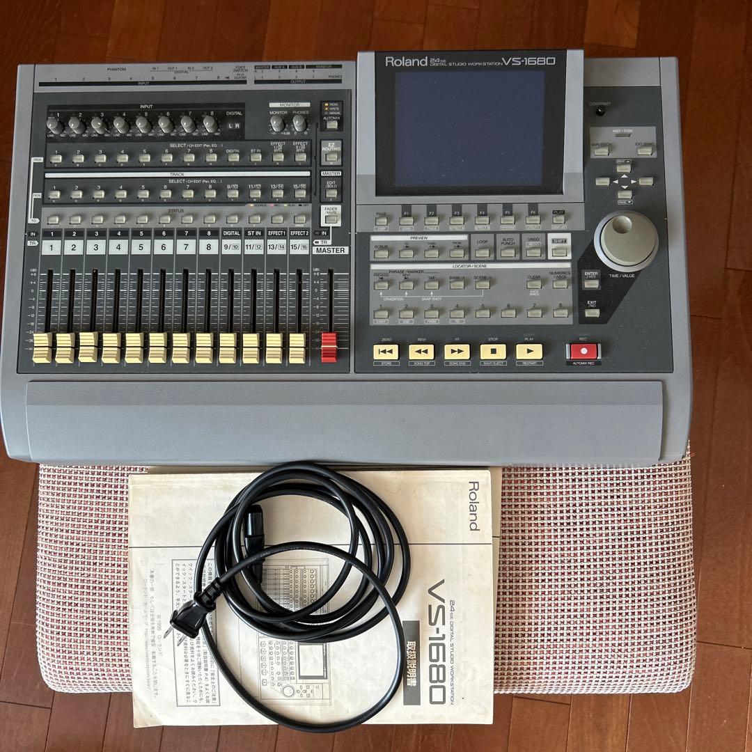 ジャンク扱い　Roland VS-1680 MTR マルチトラックレコーダー