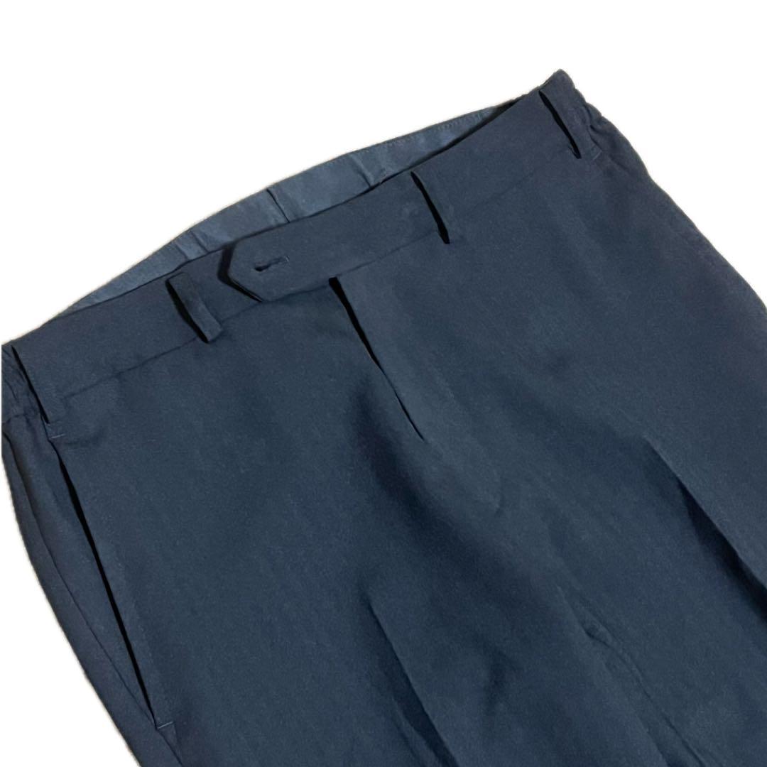 【未使用級】スーツセレクト 4S 3ピース スーツ Y6 黒 ストライプ 24年