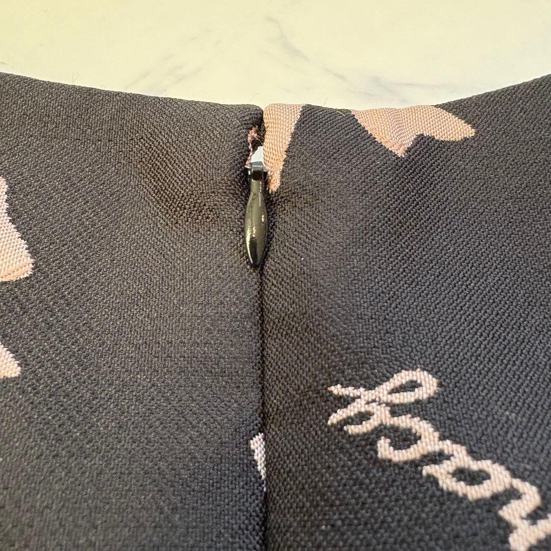 新品 エムズグレイシー リボンカメリアリップジャガードワンピース 定価5.2万円