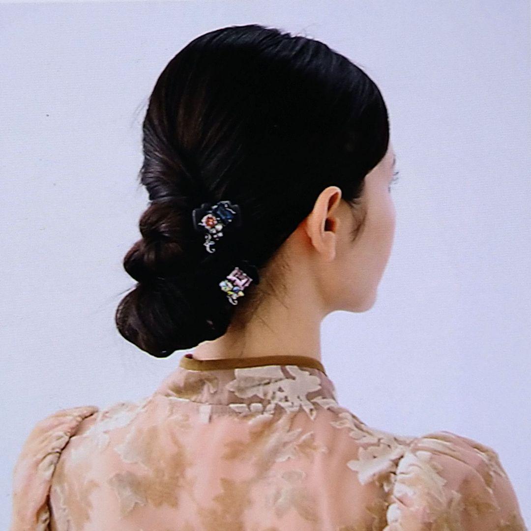 【新品】コンプレックスビズ♥クリアシャイン デザートクリップ(パープル)