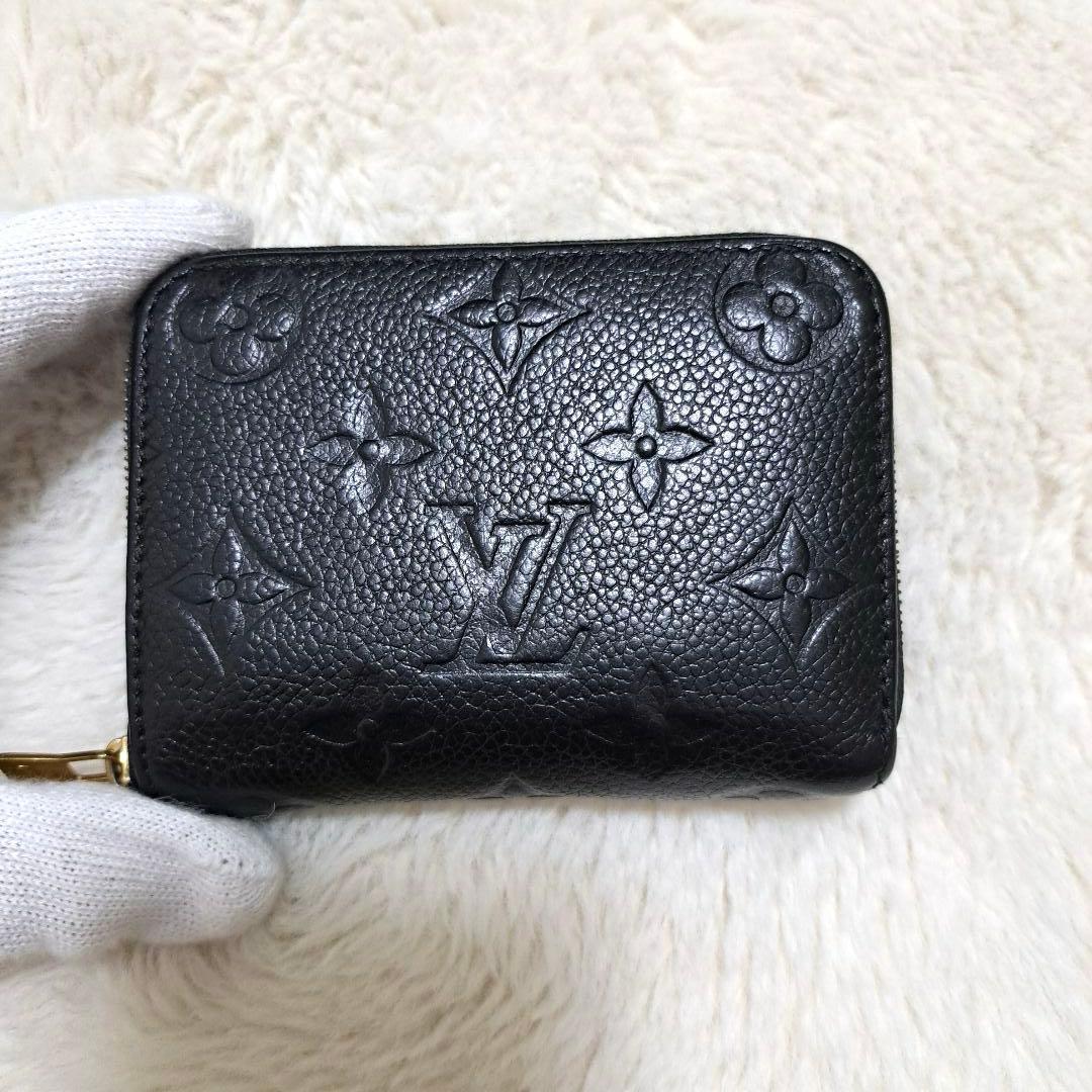 ✨極美品✨ルイヴィトン　モノグラム　アンプラント　ジッピーパース　ブラック