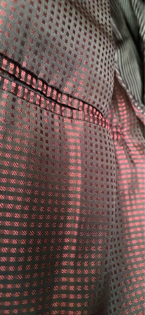 Dior hommeグレー系チェック柄テーラードジャケット