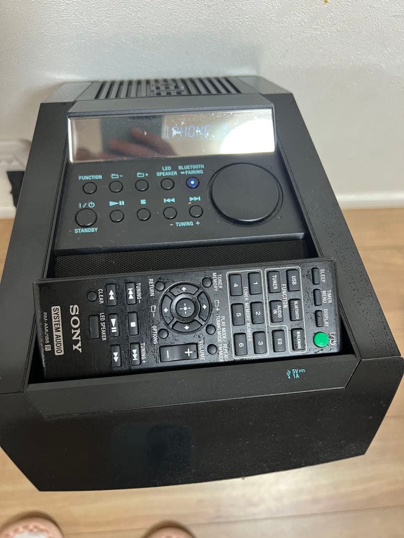 SONY GTK-N1BT Bluetooth 対応　スピーカー　リモコン有り