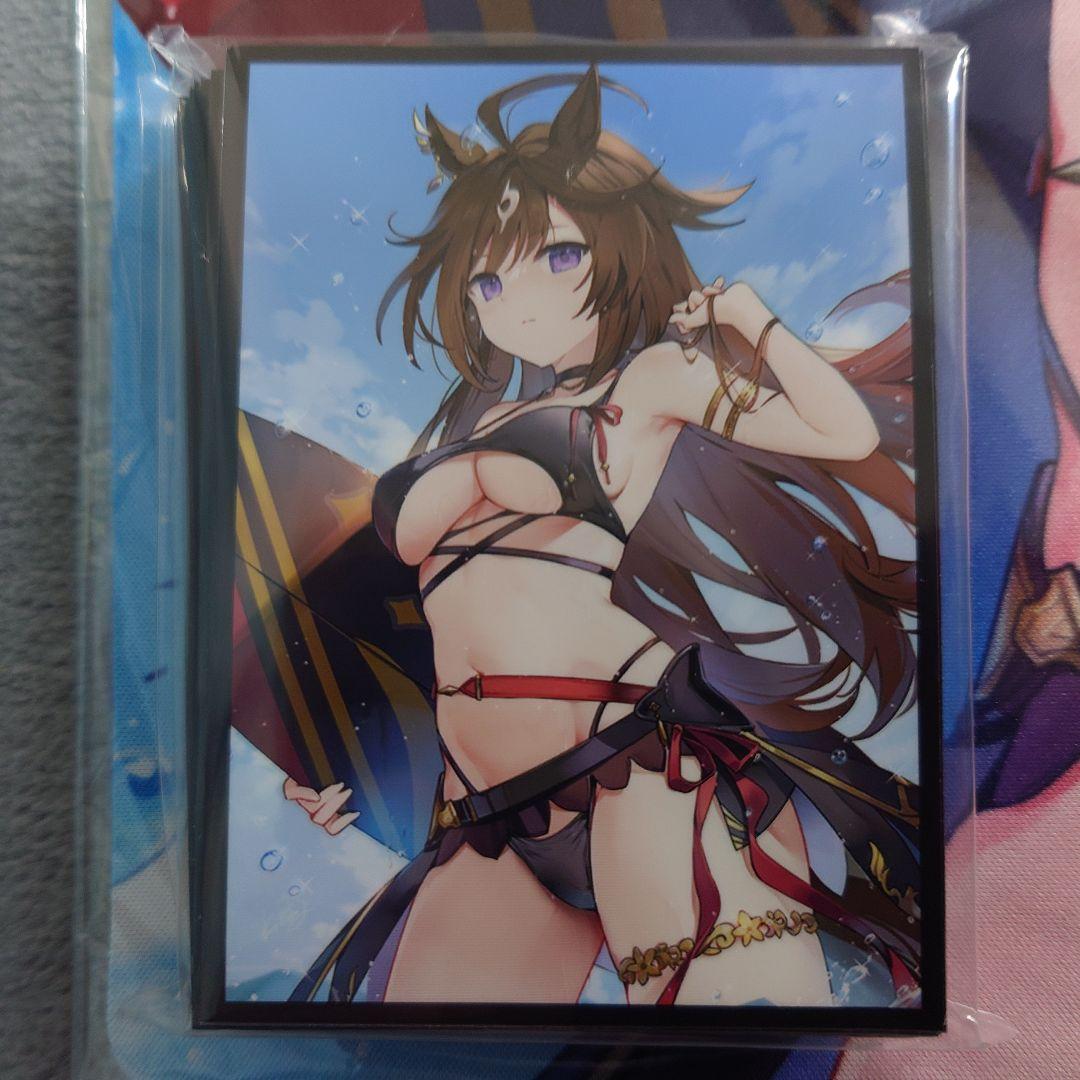 α2 ウマ娘 水着&サーフボード ドゥラメンテ スリーブ&プレイマット
