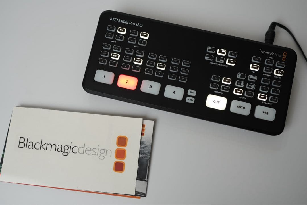 【美品】ATEM Mini Pro ISO