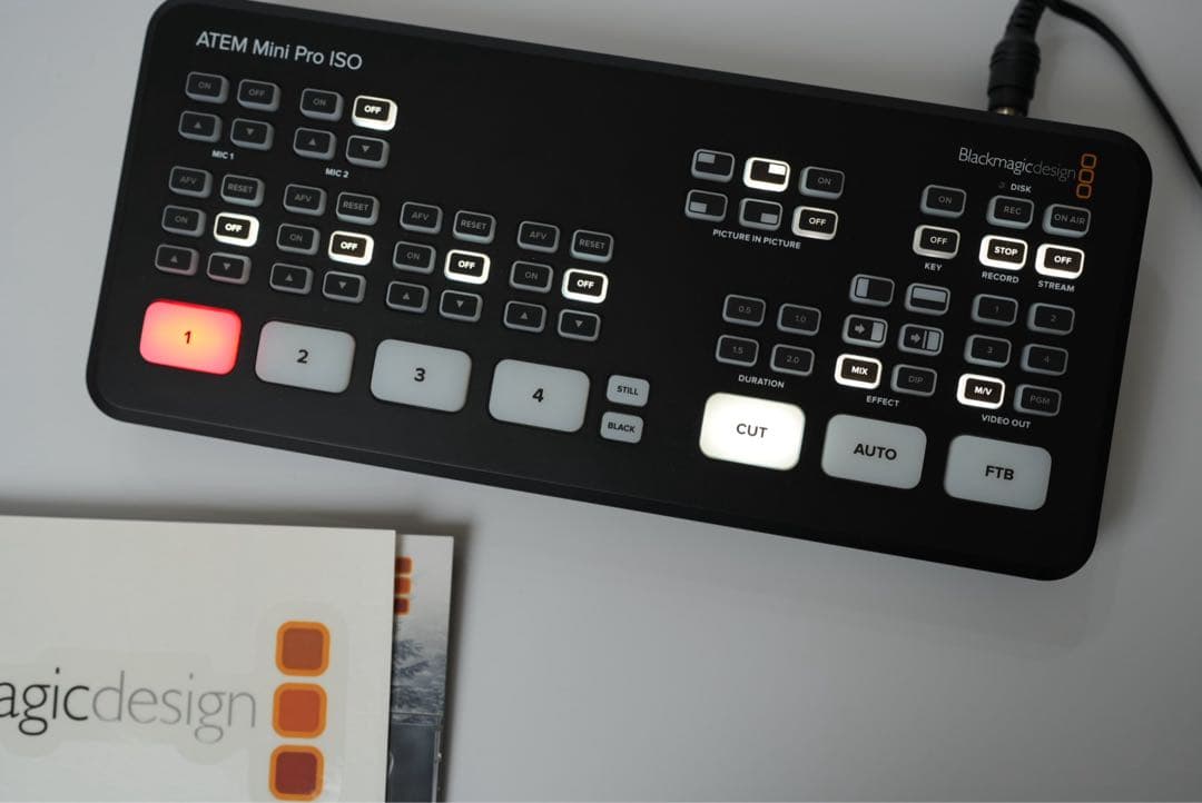 【美品】ATEM Mini Pro ISO