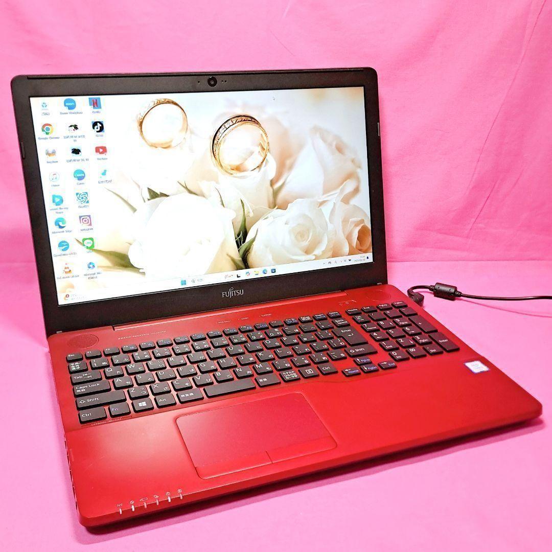 G66 設定済 富士通ノートパソコン i3/SSD/8GB Windows11