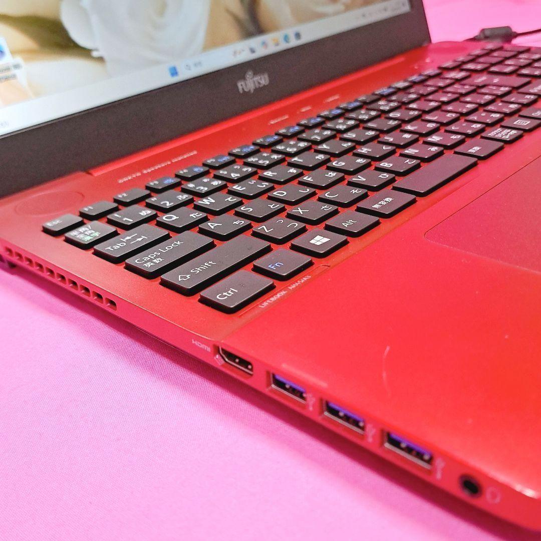 G66 設定済 富士通ノートパソコン i3/SSD/8GB Windows11