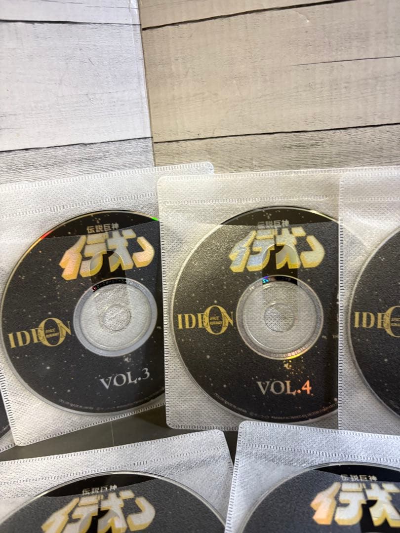 伝説巨神イデオン　DVD 10枚