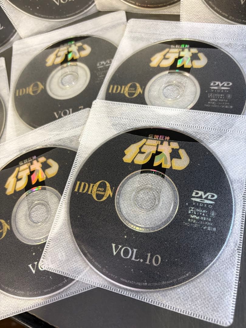 伝説巨神イデオン　DVD 10枚
