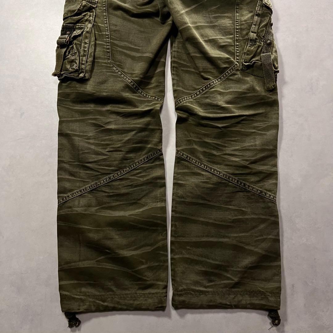 00s in the attic マルチポケット カーゴパンツ Y2K