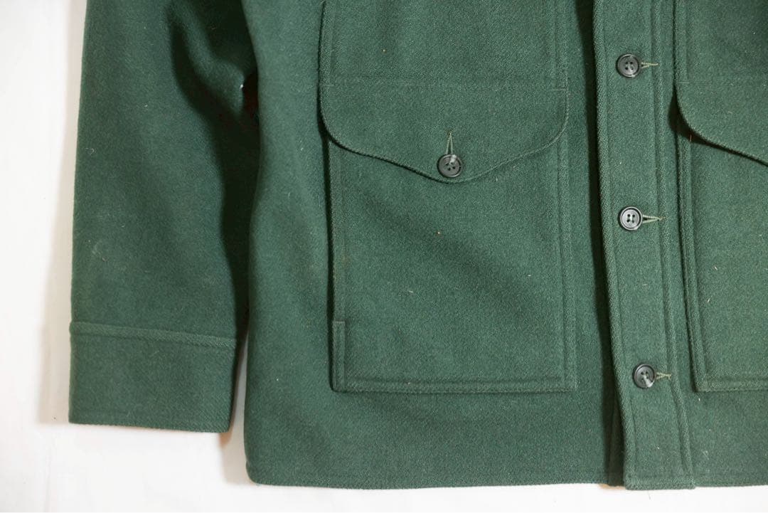 80s アメリカ製 フィルソン マッキーノクルーザー オリーブグリーン ウール