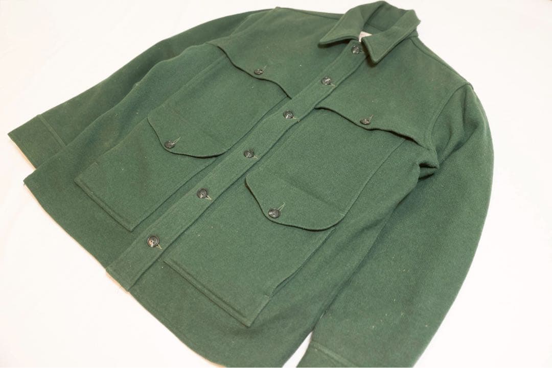 80s アメリカ製 フィルソン マッキーノクルーザー オリーブグリーン ウール