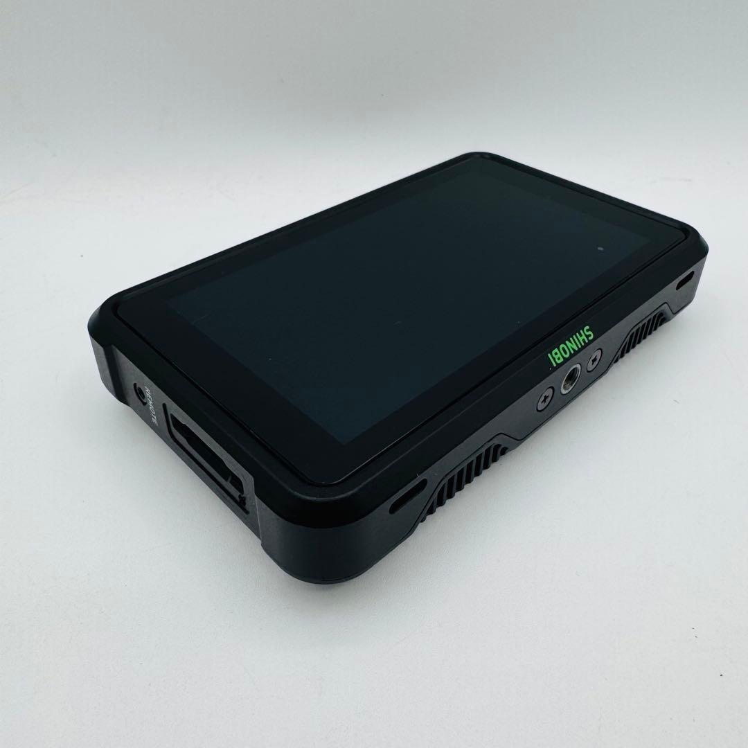極美品★Atmos Shinobi 5.2インチ 4K外部モニター バッテリー付