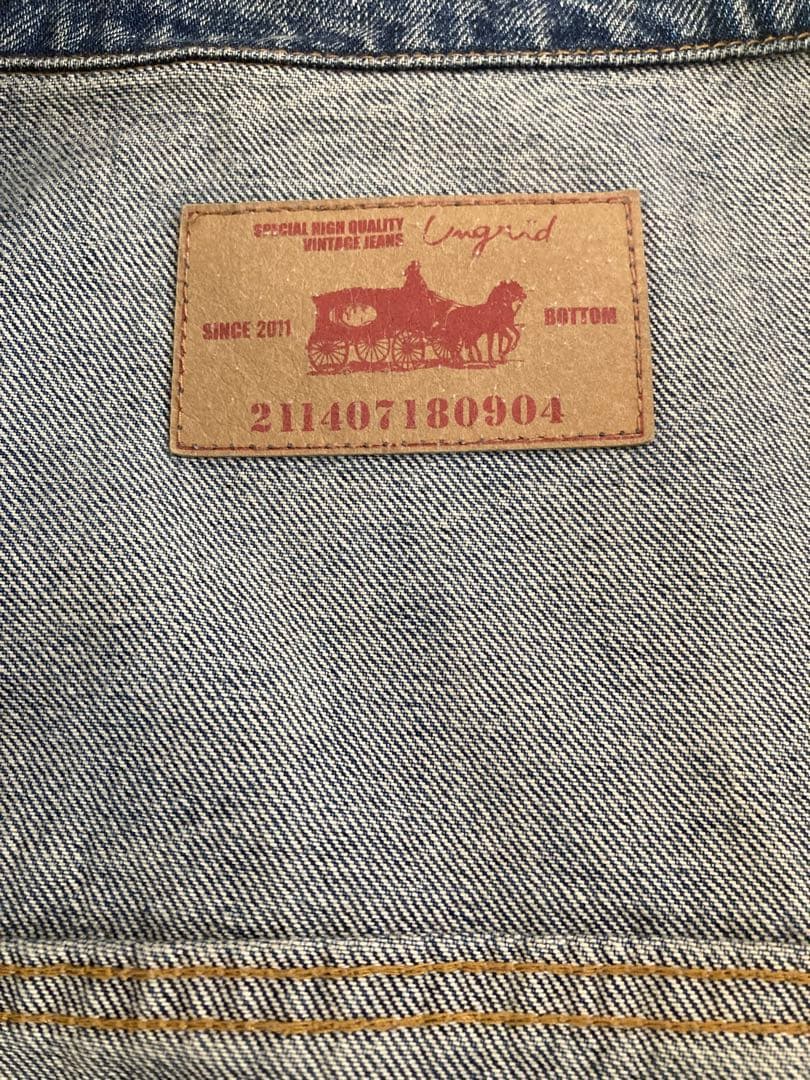 【Ungrid 】ビックシルエットデニムジャケット　完売品