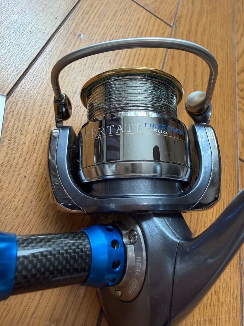 ダイワ セルテート フィネスカスタム 2506 スピニングリール ハンドル変更