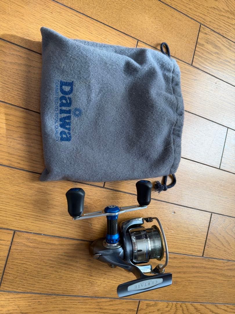 ダイワ セルテート フィネスカスタム 2506 スピニングリール ハンドル変更