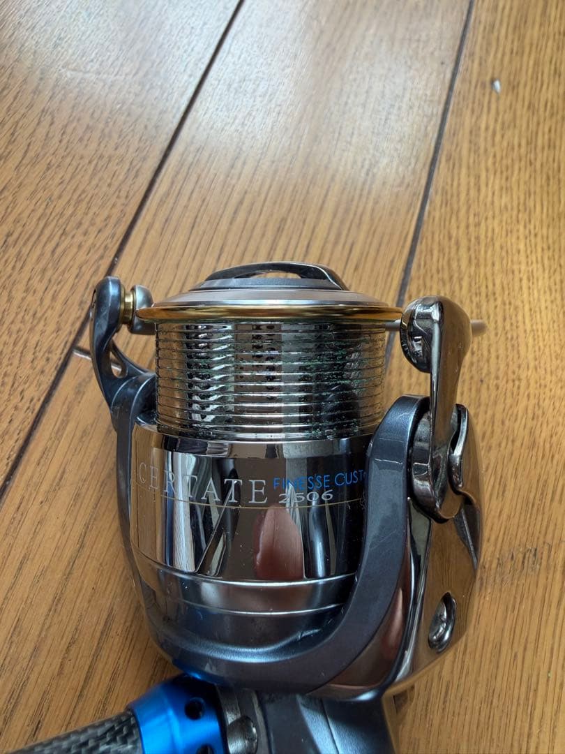 ダイワ セルテート フィネスカスタム 2506 スピニングリール ハンドル変更