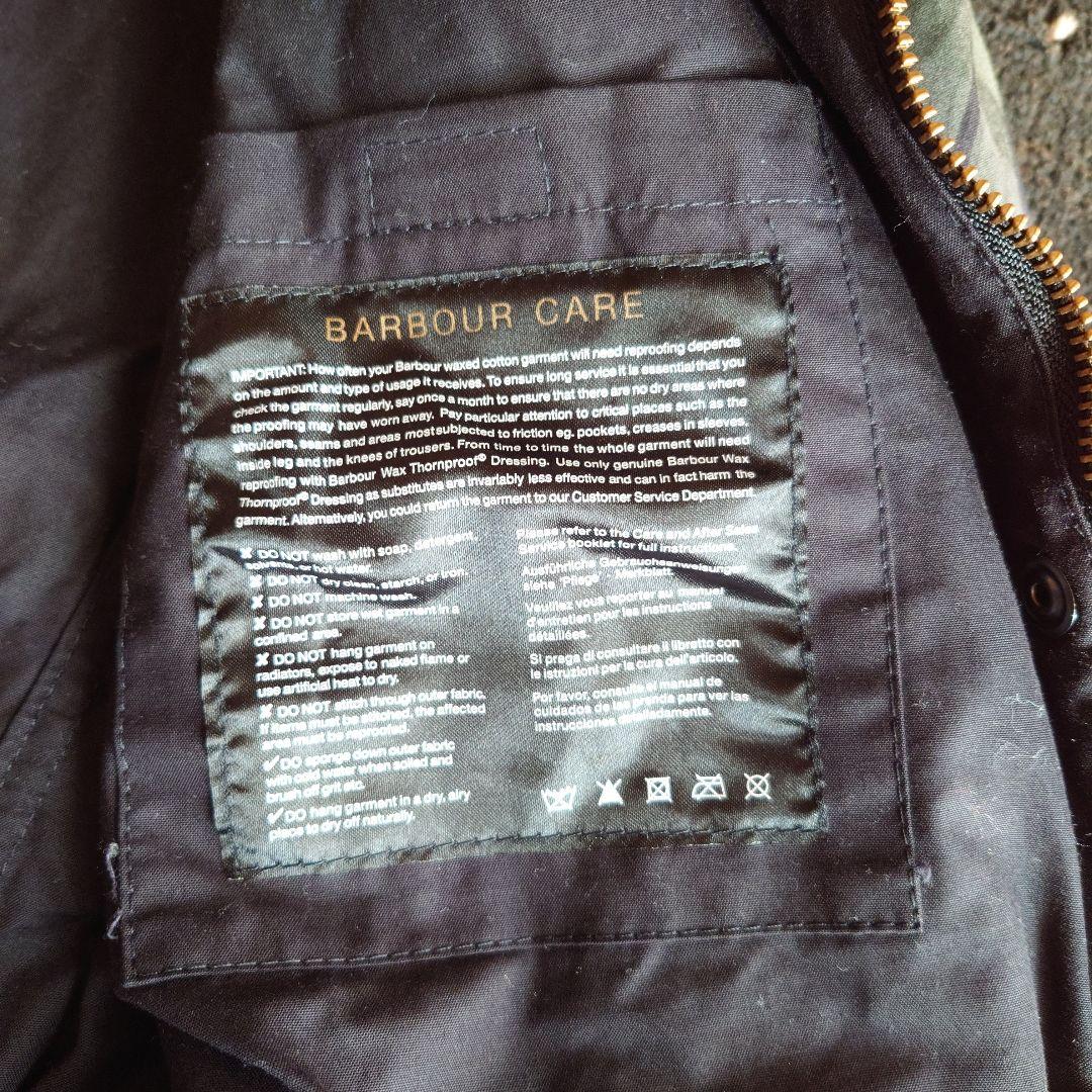 BARBOUR ブラックウォッチ オイルドジャケット 10 オールドバブアー
