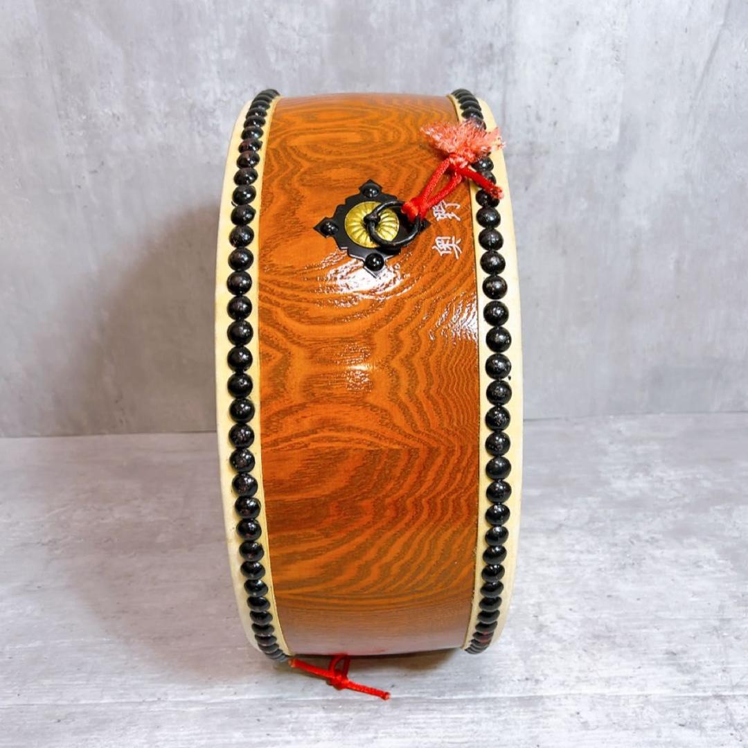 和太鼓 平太鼓 和楽器 民謡　お祭り　1.4尺　ケース　バチ　台座