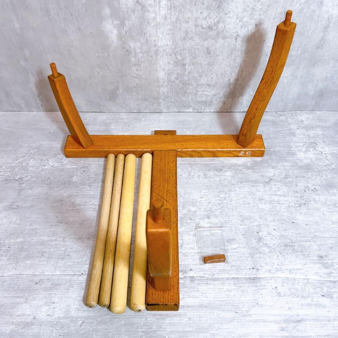 和太鼓 平太鼓 和楽器 民謡　お祭り　1.4尺　ケース　バチ　台座