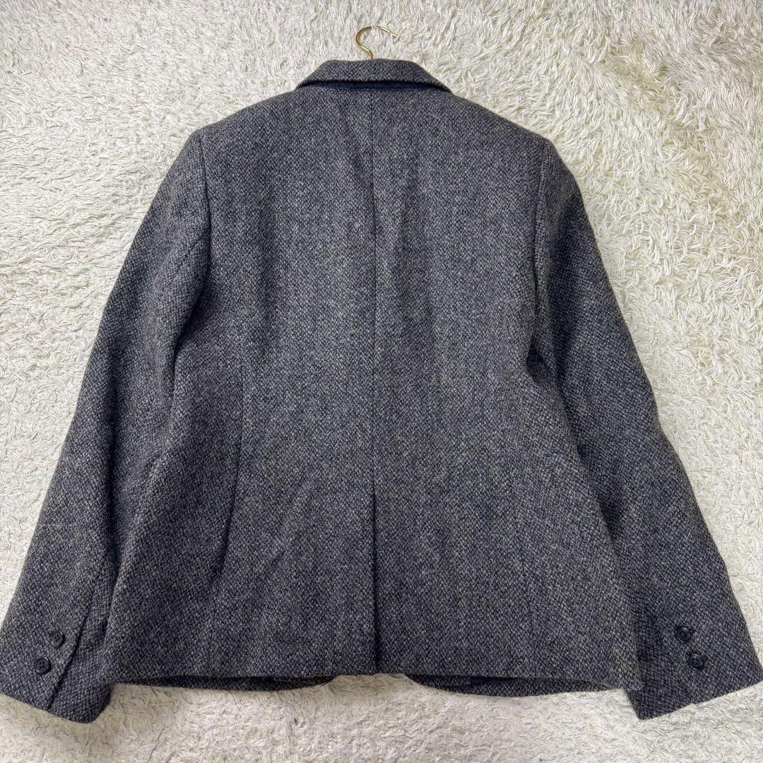 美品★マーガレットハウエル×ハリスツイード テーラードジャケット 3 L相当