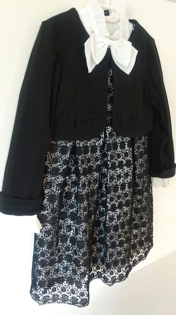 ベベ フォーマル4点セット 120cm