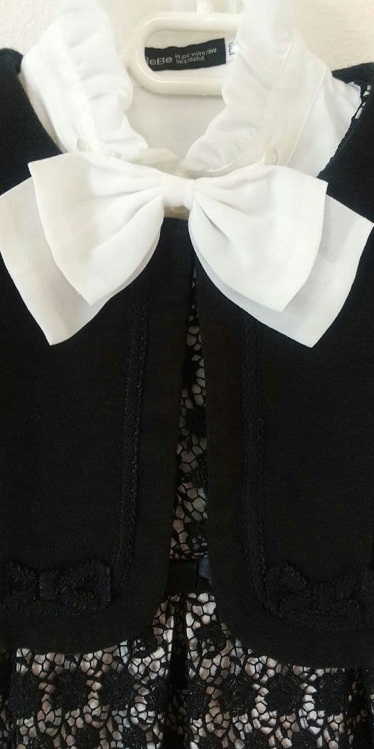 ベベ フォーマル4点セット 120cm