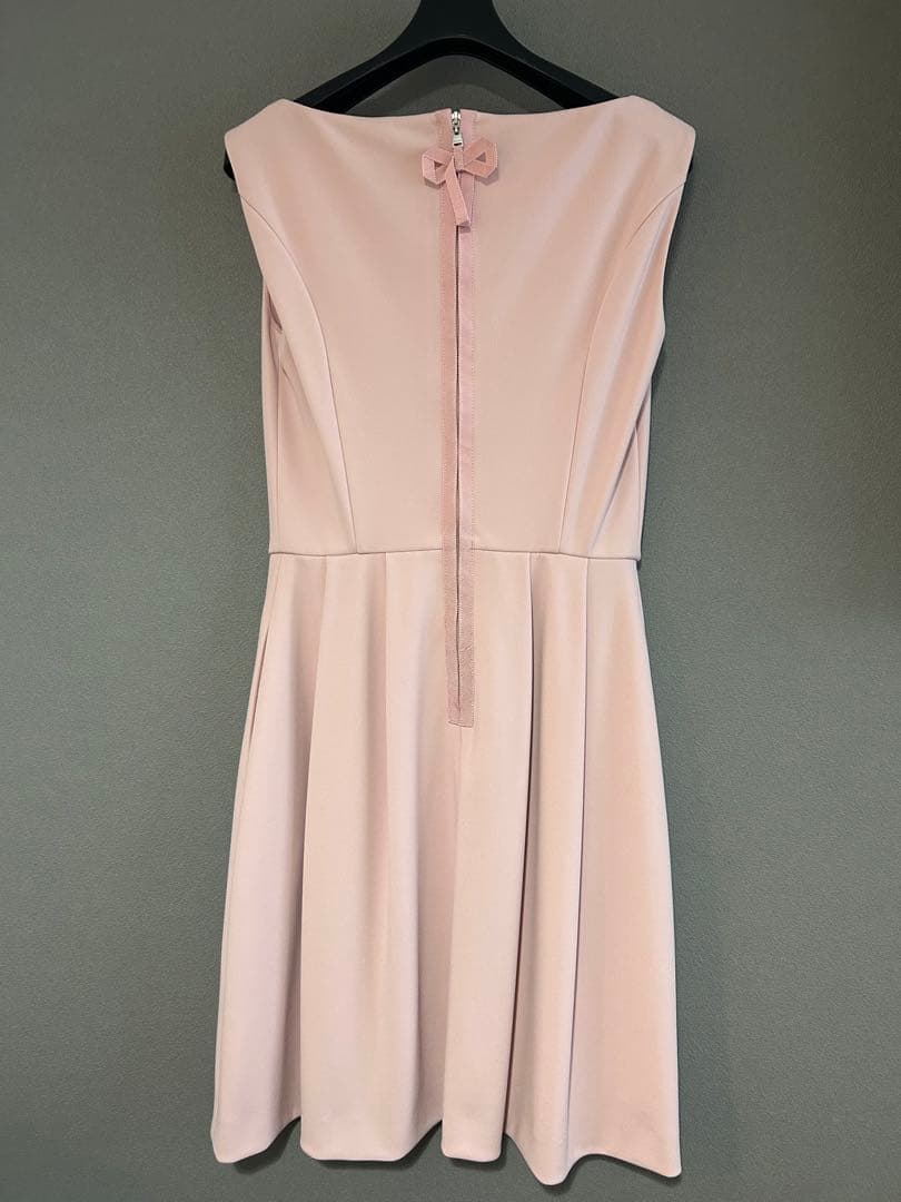 FOXEY ピンク ノースリーブ ワンピース