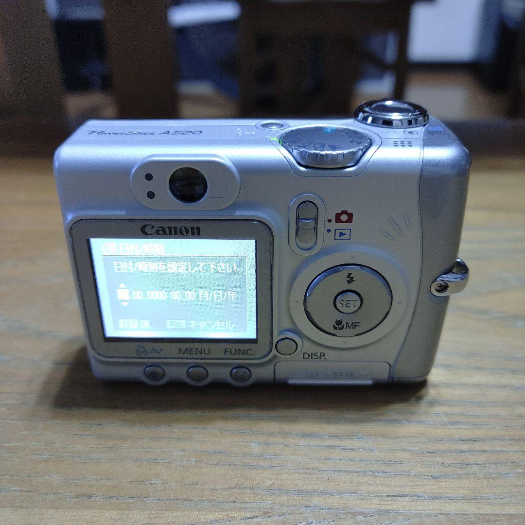 【美品・付属品多数】Canon PowerShot A520 デジタルカメラ