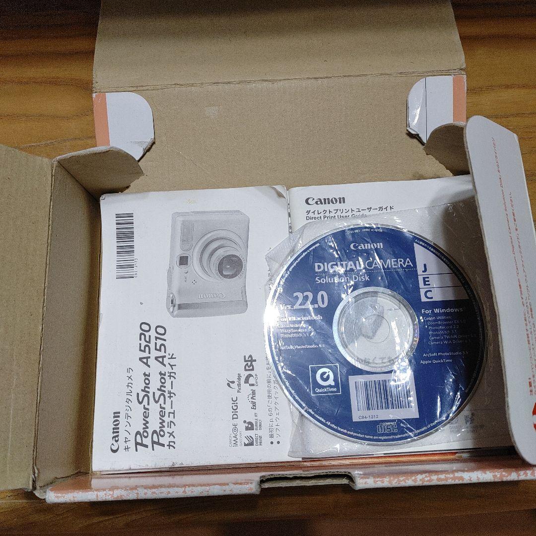 【美品・付属品多数】Canon PowerShot A520 デジタルカメラ