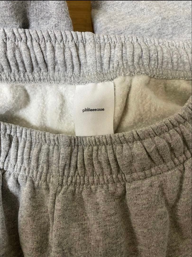 plllllleeeasse スウェットパンツ　Mグレー　ennoy