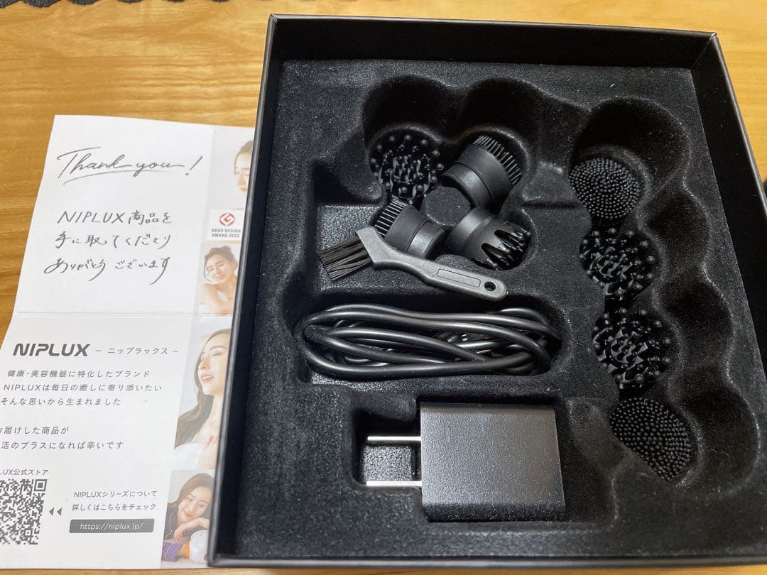 プロフ必読　NIPLUX EMS HEAD SPA 美顔器 1度のみ使用