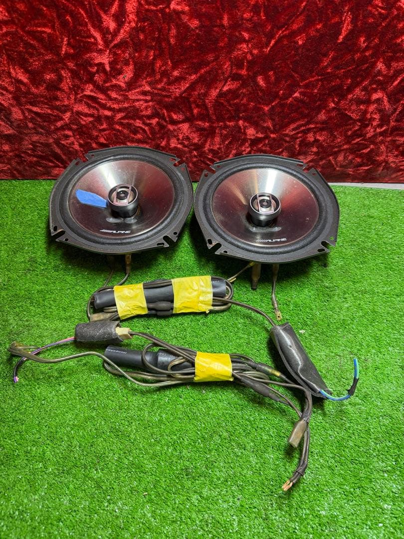 DDL-R170s STL-17cALPINE スピーカーセット 配線付き