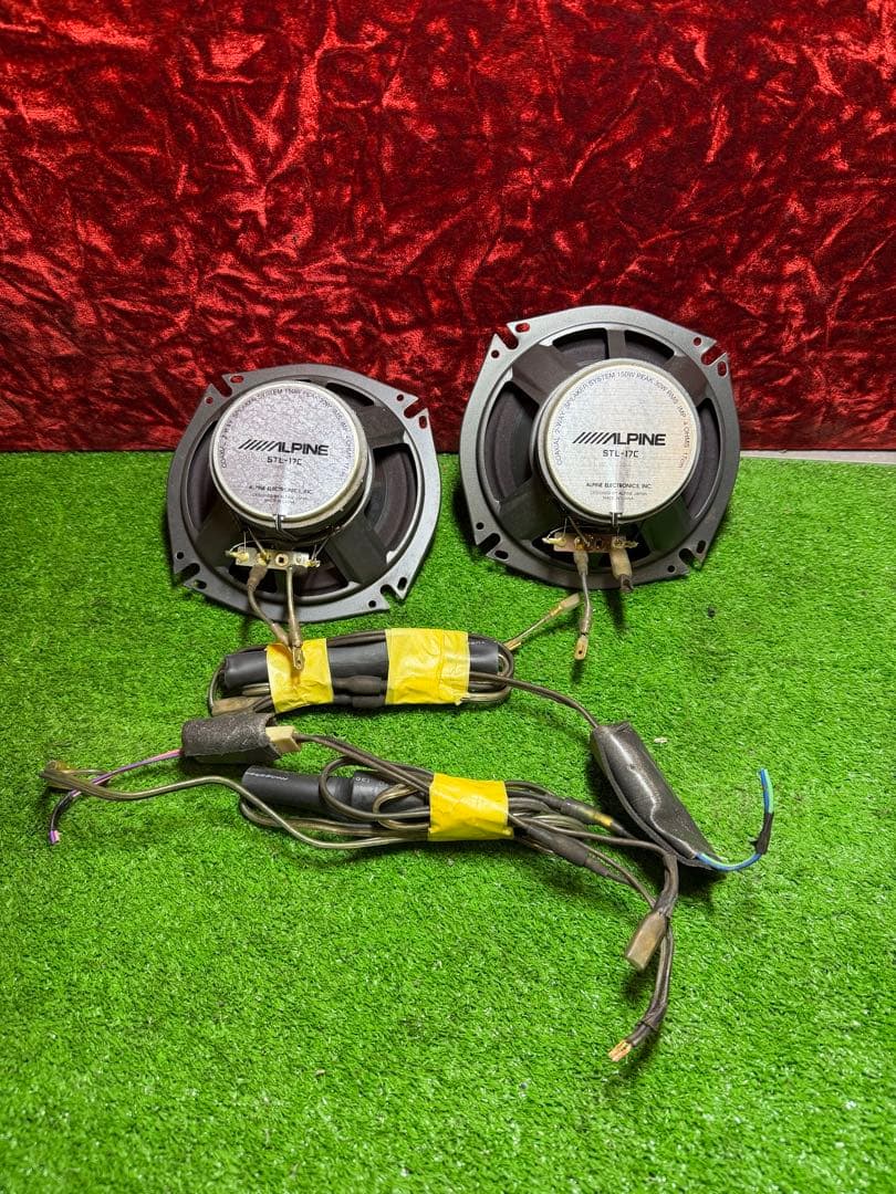 DDL-R170s STL-17cALPINE スピーカーセット 配線付き