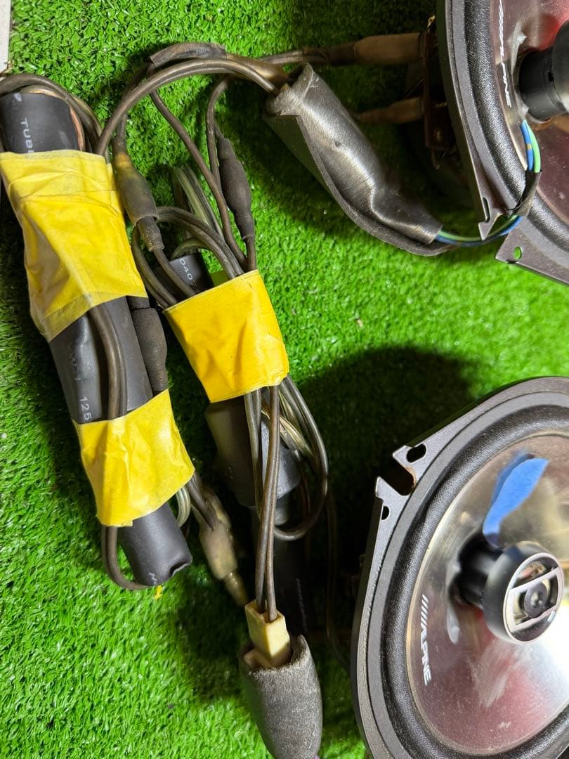 DDL-R170s STL-17cALPINE スピーカーセット 配線付き