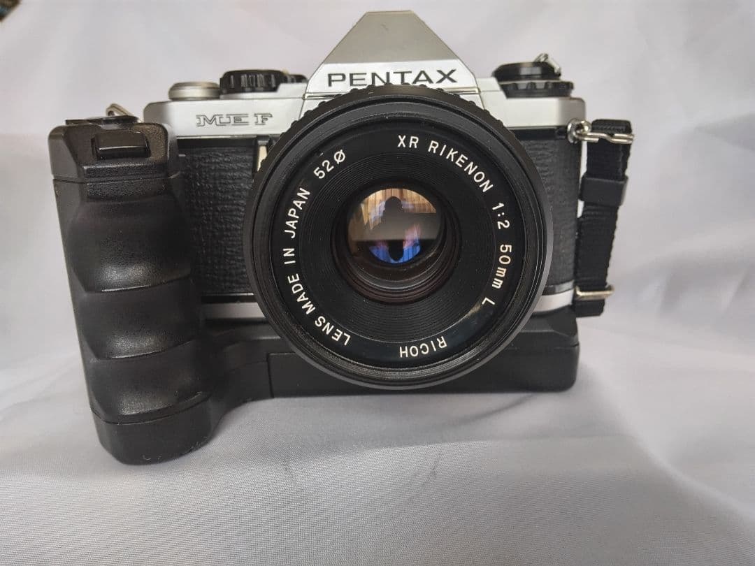 ペンタックスmef.xrリケノン50mmf2ワインダme2付き