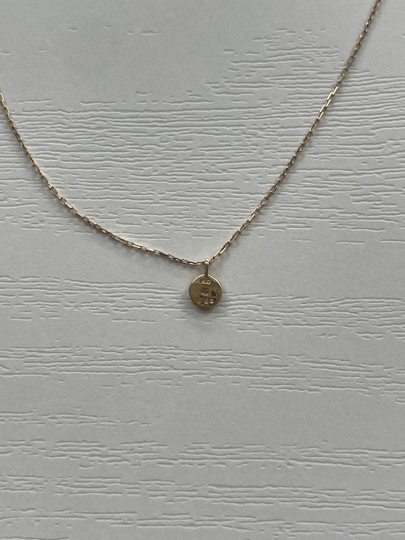 agete K10 ネックレス 保証書付き