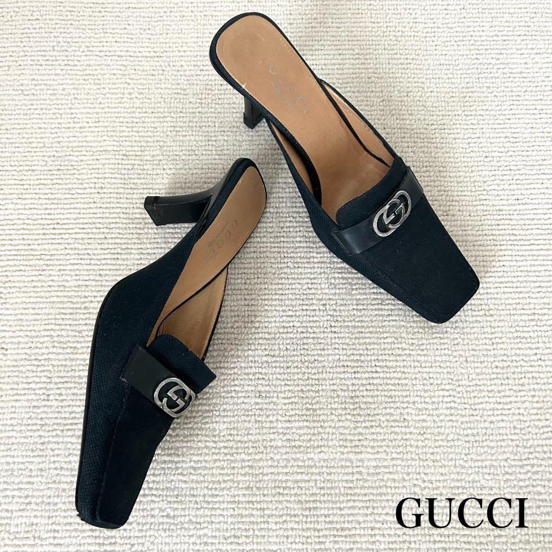 GUCCI グッチ ミュール サンダル GG 24cm