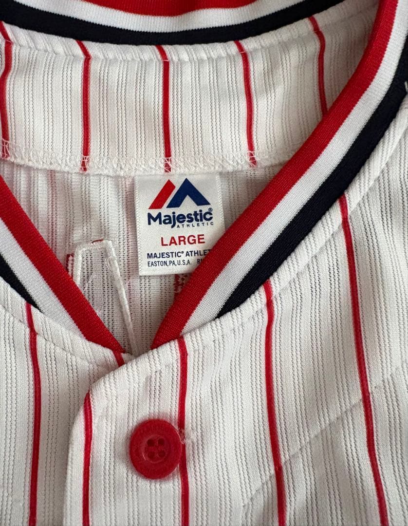 【美品】山田哲人　レプリカユニフォーム　ホーム　サイズL