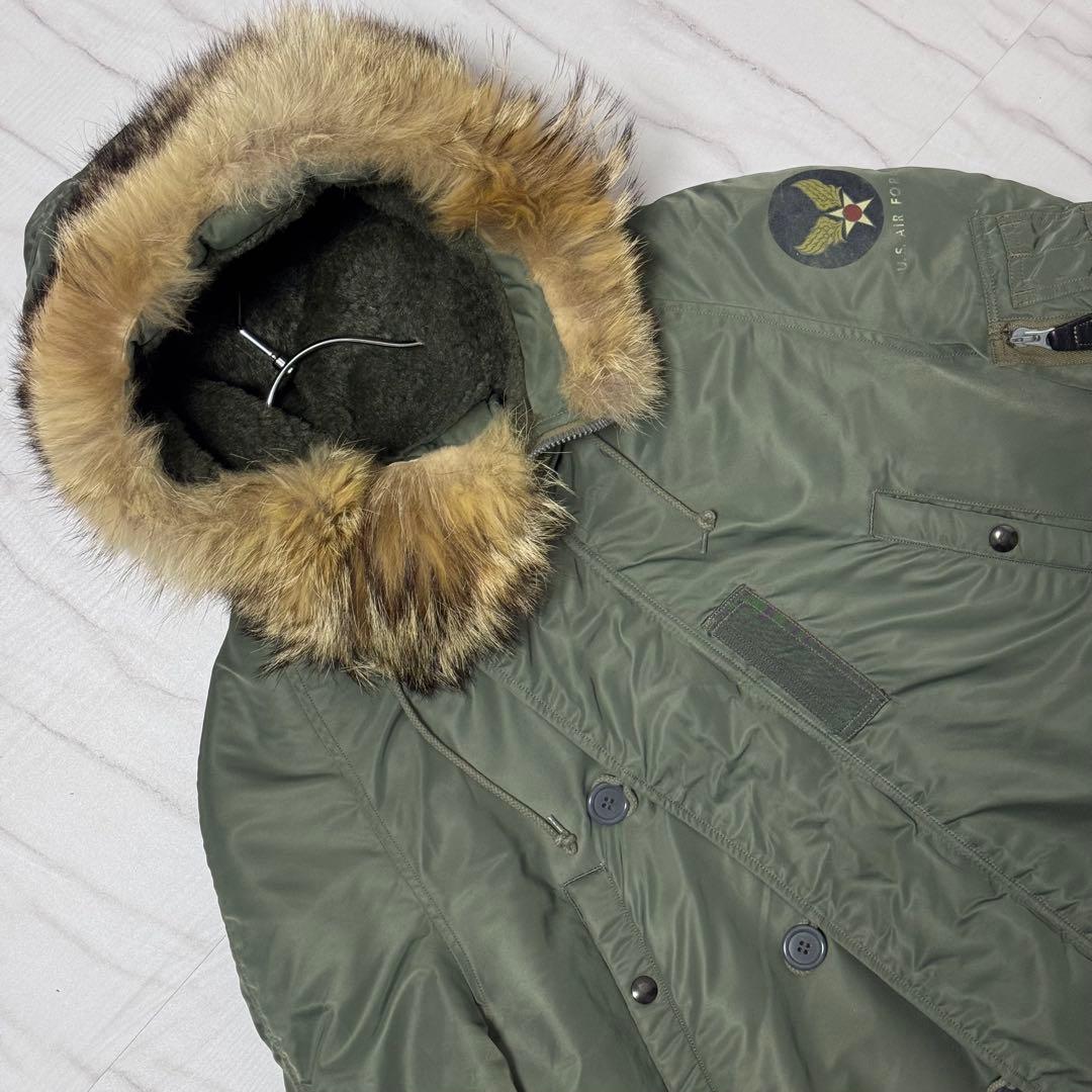 激レア✨Lサイズ バズリクソンズ N-3B フライトジャケット オリーブグリーン