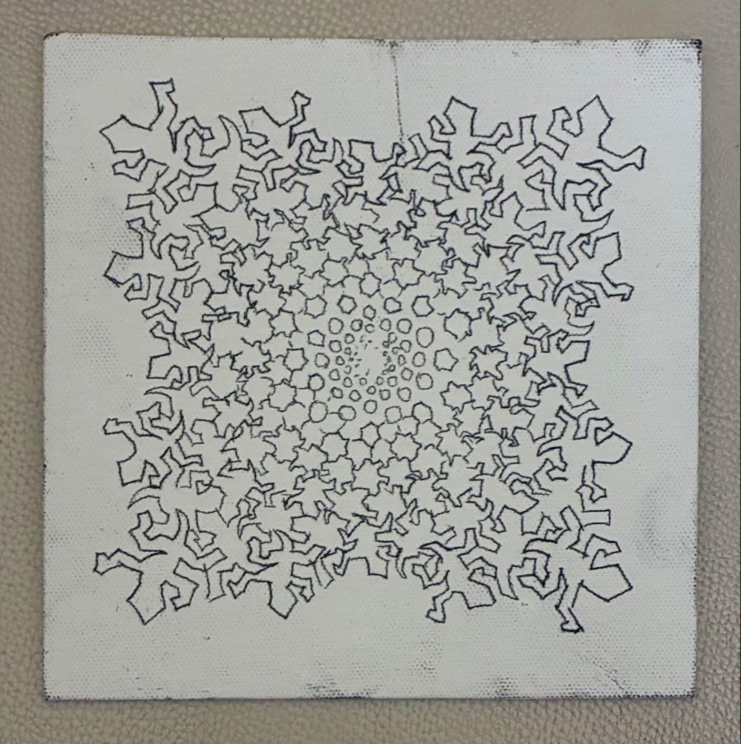 アクリル画　無題　931