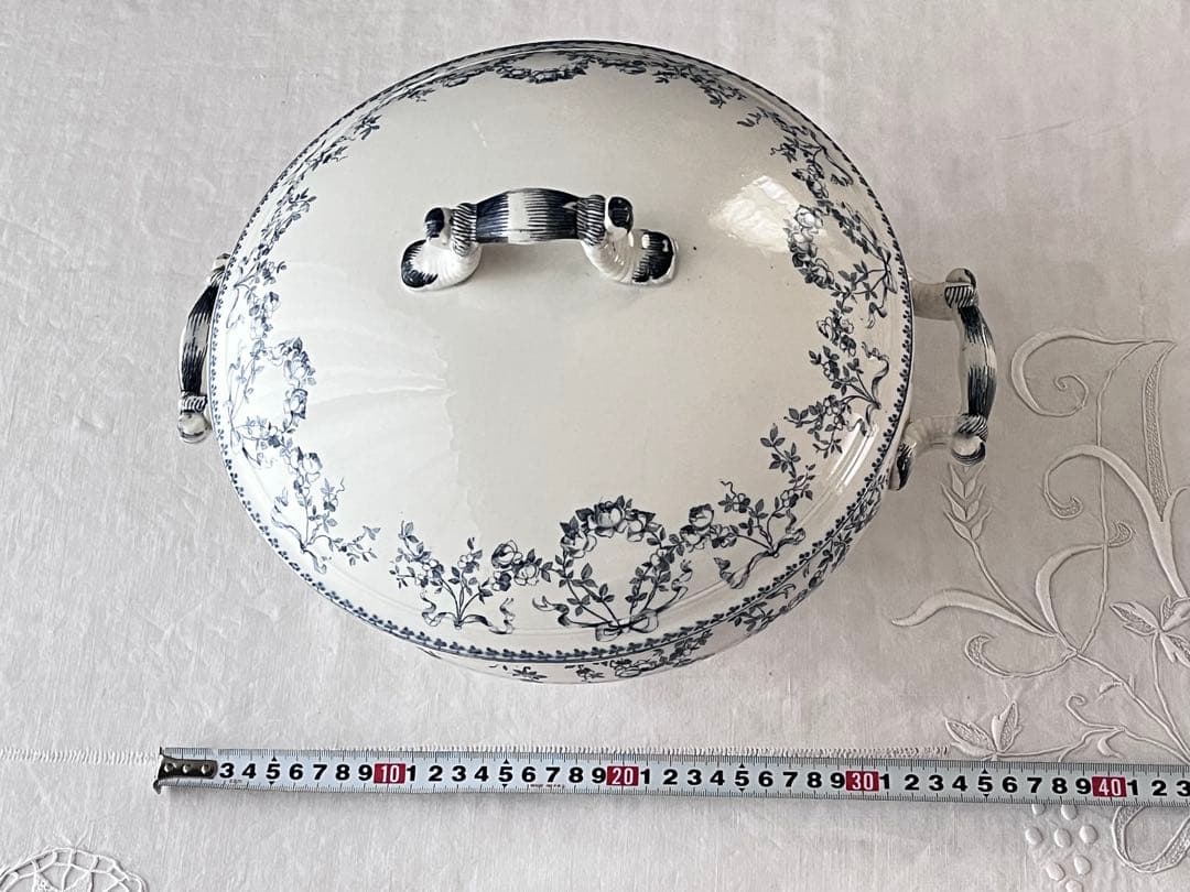 【レア】フランス SARREGUEMINES窯 MOZARTスーピエール3641