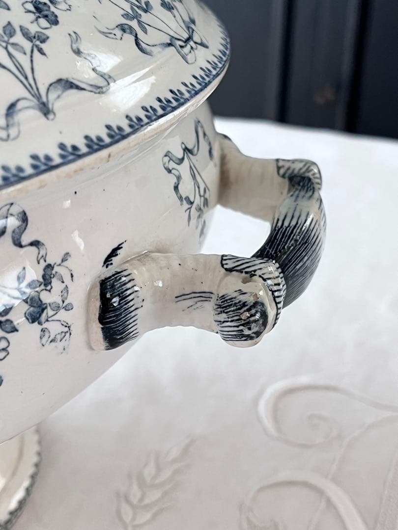 【レア】フランス SARREGUEMINES窯 MOZARTスーピエール3641