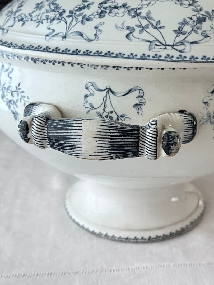 【レア】フランス SARREGUEMINES窯 MOZARTスーピエール3641